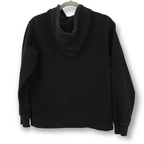 H&M Friends Black Pull Over Hoodie Women's Size M - Picture 2 of 5